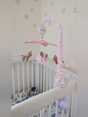The Peanutshell Pink Crib Mobile